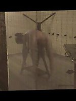 Desirable mature showcasing her big ass before fucking