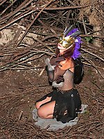 Stunning chick is seducing like a pro