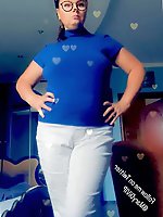 Dressed to undressed mature