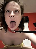 Russian women are posing nude at home