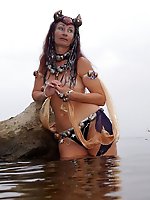 Hottest lass is touching herself