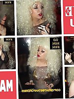 Captivating mature woman indulging in solo pleasure