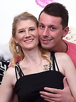 Horny housewife playing with her toy boy