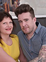 Hairy British housewife fucking with herlover