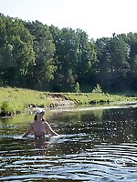 Bathing In Derzha_River